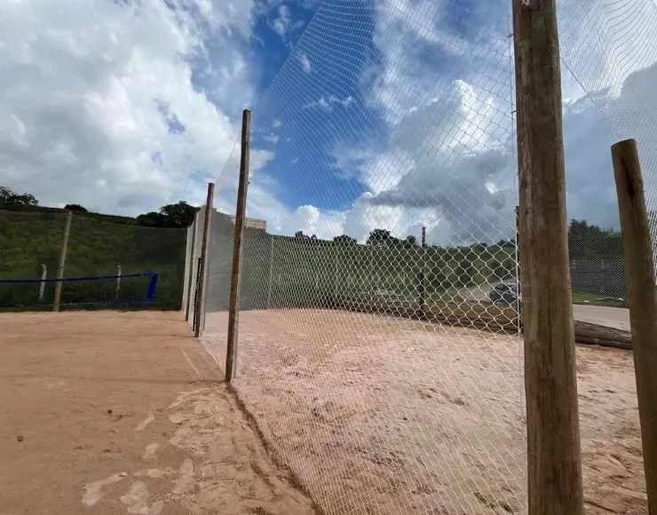 Acabamento de rede de contenção para beach tennis — RBP